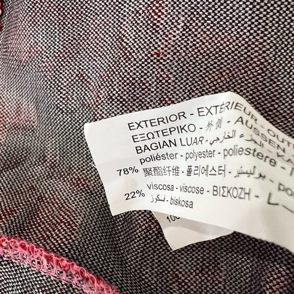 Zara Floral Jacquard Dress. Size S, pink color NWT - Picture 11 of 12